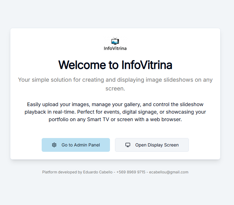 InfoVitrina – Termas El Corazón